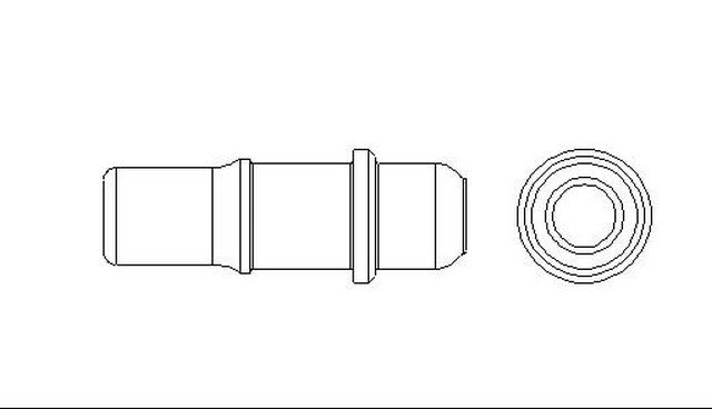 Better Brake Parts Disc Brake Caliper Bushing P/N:11777 Fits: Ford Mustang 98-94, Ford Thunderbird 97-93, Mercury Cougar 97-93 - Image 1