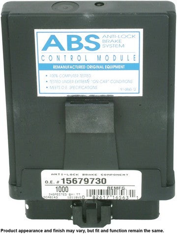 CARDONE Reman ABS Control Module P/N:12-1000 Fits: Chevrolet Astro, Chevrolet Blazer, Chevrolet C1500, Chevrolet C2500, Chevrolet C35, Chevrolet C3500, Chevrolet C3500hd, Chevrolet G10, Chevrolet G20, Chevrolet G30 - Image 2