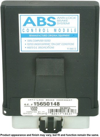 CARDONE Reman ABS Control Module P/N:12-1002 Fits: Chevrolet C3500hd 93-92, GMC C3500hd 93-92 - Image 2