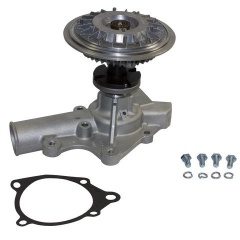 GMB Engine Water Pump with Fan Clutch P/N:120-0001 Fits: Jeep Cherokee 1993, Jeep Wrangler 95-91 - Image 1