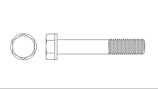 Better Brake Parts Disc Brake Caliper Bolt P/N:12047 Fits: Ford Aspire 97-94, Kia Rio 2001, Kia Sephia 01-98, Kia Spectra 04-00, Mitsubishi Montero Sport 04-97, Toyota Rav4 05-04 - Image 1