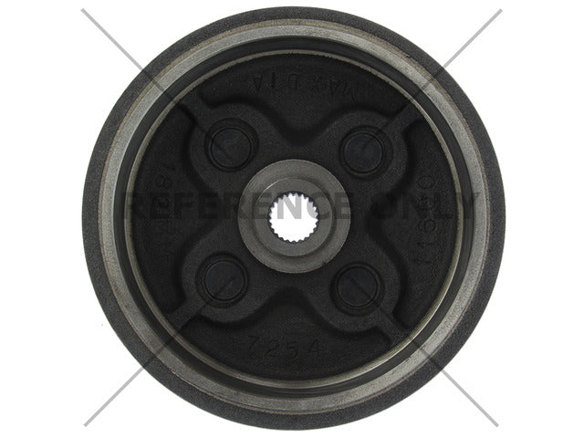 Centric Parts Brake Drum P/N:122.47008 Fits: Subaru Justy 94-88 - Image 2