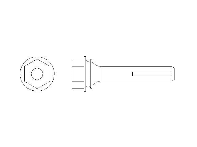 Better Brake Parts Disc Brake Caliper Bolt P/N:12218 Fits: BMW 318i, Jaguar Vanden Plas, Volkswagen Golf, Volkswagen Jetta, Volkswagen Passat, Volvo 780, Volvo 850, Volvo 940, Volvo 960, Volvo S90, Volvo V70, Volvo V90 - Image 1