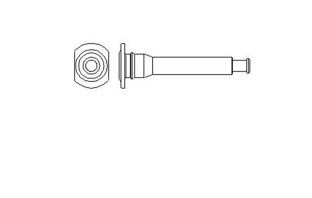 Better Brake Parts Disc Brake Caliper Bolt P/N:12326 Fits: Acura Cl, Acura Ilx, Acura Mdx, Buick Allure, Buick Lacrosse, Buick Lucerne, Buick Terraza, Cadillac Dts, Cadillac Escalade - Image 1