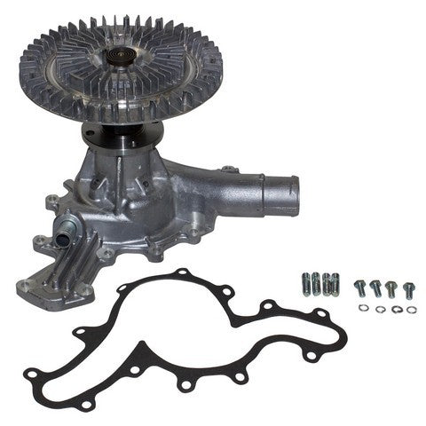 GMB Engine Water Pump with Fan Clutch P/N:125-0004 Fits: Ford Aerostar 97-90, Ford Explorer 94-91, Ford Ranger 94-90, Mazda B4000 97-94, Mazda Navajo 94-91 - Image 1
