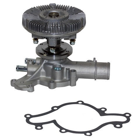 GMB Engine Water Pump with Fan Clutch P/N:125-0009 Fits: Ford Explorer 01-96, Mercury Mountaineer 01-97 - Image 1