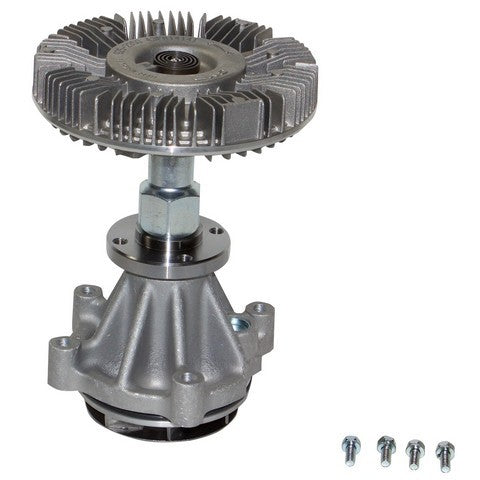 GMB Engine Water Pump with Fan Clutch P/N:125-0018 Fits: Ford E-150 14-07, Ford E-250 14-07, Ford E-350 Super Duty 15-07, Ford E-450 Super Duty 15-07, Ford F-250 Super Duty 10-08, Ford F-350 Super Duty 10-08 - Image 1