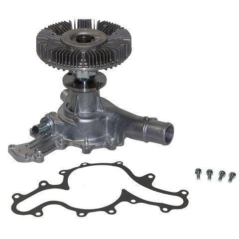GMB Engine Water Pump with Fan Clutch P/N:125-0024 Fits: Ford Explorer 01-98, Ford Explorer Sport Trac 2001, Ford Ranger 03-01, Ford Ranger 11-05, Mazda B4000 09-01, Mercury Mountaineer 01-98 - Image 1