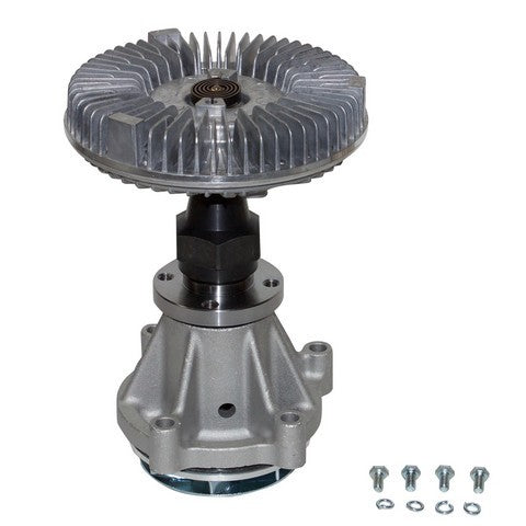 GMB Engine Water Pump with Fan Clutch P/N:125-0027 Fits: Ford E-350 Super Duty, Ford E-450 Super Duty, Ford F-250 Super Duty, Ford F-350 Super Duty, Ford F-450 Super Duty, Ford F-53 Motorhome Chassis, Ford F-550 Super Duty - Image 1