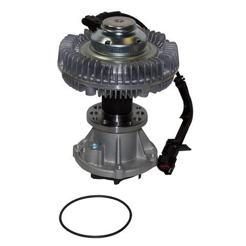GMB Engine Water Pump with Fan Clutch P/N:125-0029 Fits: Ford E-350 Club Wagon, Ford E-350 Super Duty, Ford E-450 Super Duty, Ford Excursion, Ford F-250 Super Duty, Ford F-350 Super Duty, Ford F-450 Super Duty, Ford F-550 Super Duty - Image 1