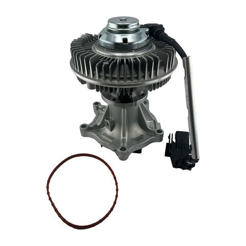 GMB Engine Water Pump with Fan Clutch P/N:125-0033 Fits: Ford F-250 Super Duty 10-08, Ford F-350 Super Duty 10-08, Ford F-450 Super Duty 10-08, Ford F-550 Super Duty 10-08 - Image 1