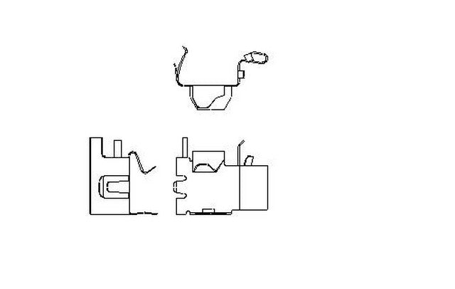 Better Brake Parts Disc Brake Pad Retaining Clip P/N:12702 Fits: Toyota Camry 01-00, Toyota Celica 99-98, Toyota Sienna 03-98 - Image 1