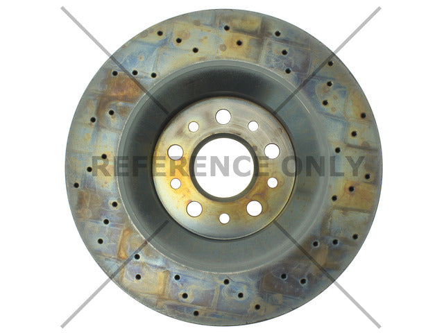 Centric Parts Disc Brake Rotor P/N:128.07011 Fits: Maserati Ghibli 2017, Maserati Levante 18-17, Maserati Quattroporte 2017 - Image 2
