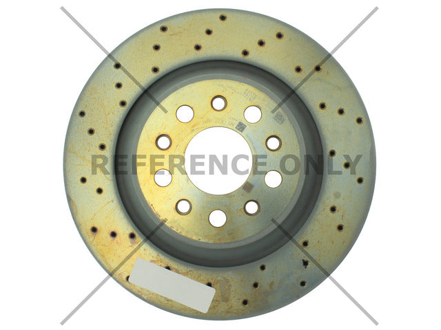 Centric Parts Disc Brake Rotor P/N:128.07011 Fits: Maserati Ghibli 2017, Maserati Levante 18-17, Maserati Quattroporte 2017 - Image 3