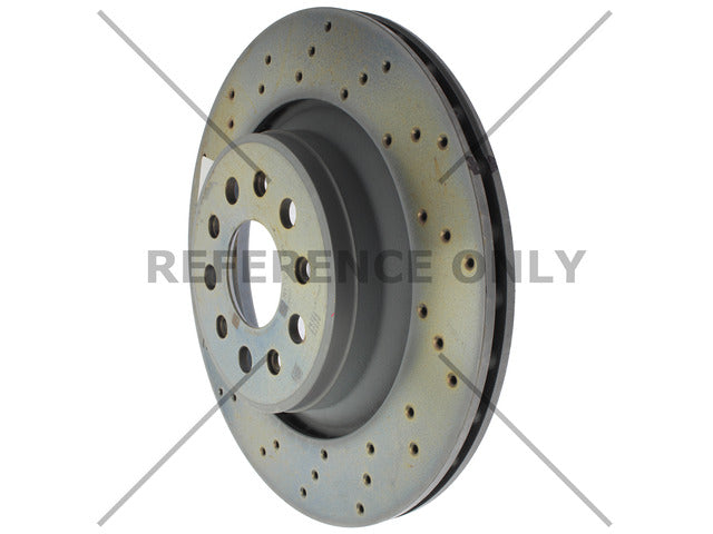 Centric Parts Disc Brake Rotor P/N:128.07011 Fits: Maserati Ghibli 2017, Maserati Levante 18-17, Maserati Quattroporte 2017 - Image 4