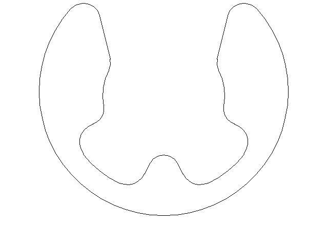 Better Brake Parts E-Clip P/N:12874 Fits: Acura Mdx, Acura Rlx, Acura Tlx, Audi A4, Audi A4 Allroad, Audi A4 Quattro, Audi A5, Audi A5 Quattro, Audi A5 Sportback - Image 1