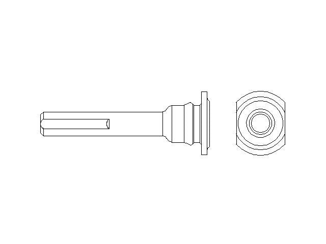 Better Brake Parts Disc Brake Caliper Bolt P/N:12879 Fits: Acura Mdx, Honda Odyssey, Honda Pilot, Hyundai Azera, Hyundai Santa Fe, Hyundai Sonata, Hyundai Tucson, Hyundai Xg300, Hyundai Xg350, Infiniti M45, Infiniti Q45 - Image 1