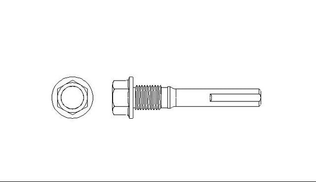Better Brake Parts Disc Brake Caliper Bolt P/N:12888 Fits: Kia Sportage 02-98 - Image 1