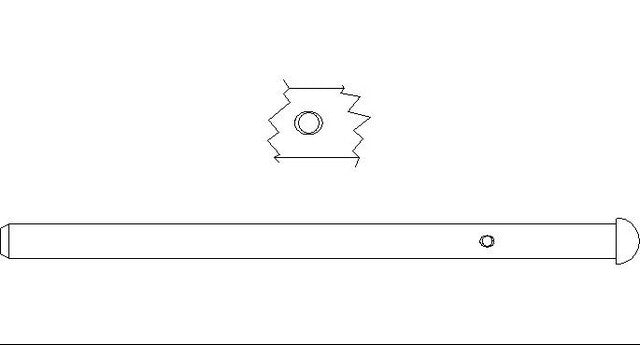 Better Brake Parts Disc Brake Caliper Pin P/N:12904 Fits: Lexus Gs200t, Lexus Gs300, Lexus Gs350, Lexus Gs430, Lexus Gs450h, Lexus Gs460, Lexus Is200t, Lexus Is300, Lexus Is350, Lexus Ls430, Lexus Rc200t, Lexus Rc300, Lexus Rc350 - Image 1