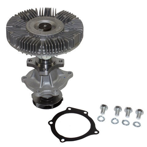 GMB Engine Water Pump with Fan Clutch P/N:130-0018 Fits: Chevrolet Colorado 12-04, GMC Canyon 12-04, Hummer H3 10-06, Hummer H3t 10-09, Isuzu I-350 2006, Isuzu I-370 08-07 - Image 1