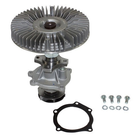 GMB Engine Water Pump with Fan Clutch P/N:130-0019 Fits: Chevrolet Trailblazer 09-06, GMC Envoy 09-08, Isuzu Ascender 2008, Saab 9-7x 09-08 - Image 1