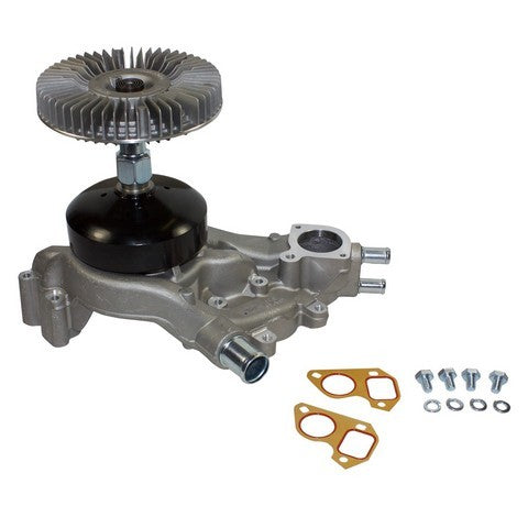 GMB Engine Water Pump with Fan Clutch P/N:130-0020 Fits: Chevrolet Silverado 1500, Chevrolet Silverado 2500 Hd, Chevrolet Silverado 3500 Hd, GMC Sierra 1500, GMC Sierra 2500 Hd, GMC Sierra 3500 Hd - Image 1