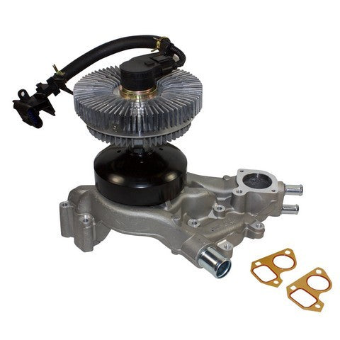 GMB Engine Water Pump with Fan Clutch P/N:130-0024 Fits: Buick Rainier 07-06, Chevrolet Trailblazer 09-06, GMC Envoy 07-06, Isuzu Ascender 07-06, Saab 9-7x 07-06 - Image 1