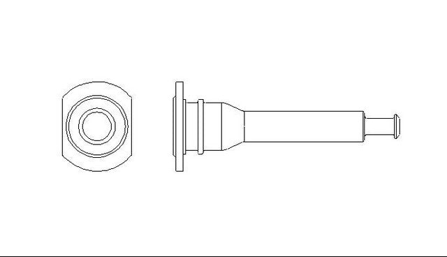 Better Brake Parts Disc Brake Caliper Bolt P/N:13022 Fits: Acura Mdx, Honda Odyssey, Honda Pilot, Infiniti M45, Infiniti Q45, Saab 9-2x, Subaru Baja, Subaru Forester, Subaru Impreza, Subaru Legacy, Subaru Outback - Image 1