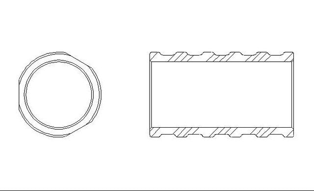 Better Brake Parts Disc Brake Caliper Pin Bushing P/N:13025 Fits: Honda Passport 2002, Isuzu Axiom 04-02, Isuzu Rodeo 04-02, Isuzu Rodeo Sport 03-02, Mitsubishi Endeavor 08-04, Mitsubishi Endeavor 11-10 - Image 1