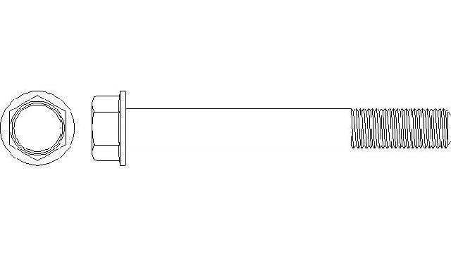 Better Brake Parts Disc Brake Caliper Bolt P/N:13035 Fits: Lexus Lx570 11-08, Toyota Land Cruiser 11-08, Toyota Sequoia 12-08, Toyota Sequoia 23-22, Toyota Tundra 18-07, Toyota Tundra 24-21 - Image 1
