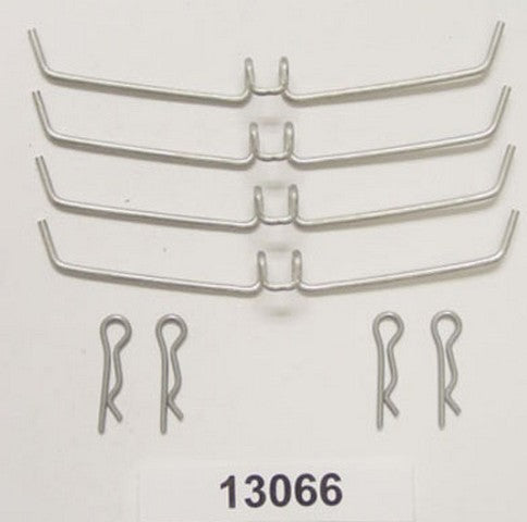 Better Brake Parts Disc Brake Hardware Kit P/N:13066K Fits: Jaguar Xj, Jaguar Xj12, Jaguar Xj6, Jaguar Xke, Volvo 164, Volvo 240, Volvo 242, Volvo 244, Volvo 245, Volvo 262, Volvo 264, Volvo 265, Volvo Dl, Volvo Gle - Image 1