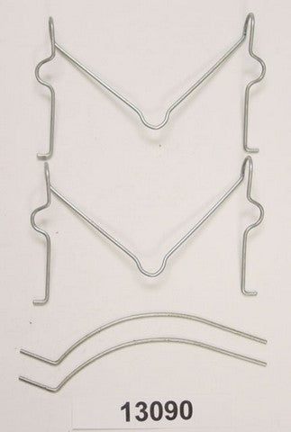 Better Brake Parts Disc Brake Hardware Kit P/N:13090K Fits: Toyota Cressida 80-78, Toyota Pickup 82-79 - Image 1