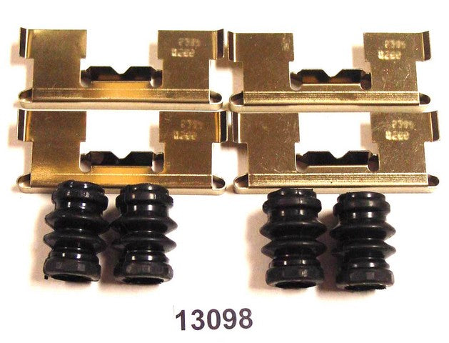 Better Brake Parts Disc Brake Hardware Kit P/N:13098K Fits: Chevrolet Metro 01-98, Geo Metro 97-95, Honda Civic 87-83, Suzuki Swift 01-89 - Image 1