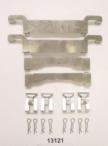 Better Brake Parts Disc Brake Hardware Kit P/N:13121K Fits: Dodge D50 82-79, Dodge Power Ram 50 86-83, Dodge Raider 1987, Dodge Ram 50 86-83, Mitsubishi Mighty Max 86-83, Mitsubishi Montero 87-83, Plymouth Arrow Pickup 82-79 - Image 1