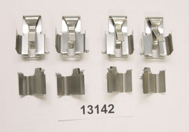 Better Brake Parts Disc Brake Hardware Kit P/N:13142K Fits: Dodge Colt, Honda Accord, Honda Civic, Mazda B2000, Mazda B2200, Mazda B2600, Mitsubishi Cordia, Mitsubishi Galant, Mitsubishi Mirage, Mitsubishi Tredia, Plymouth Colt - Image 1