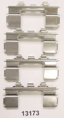 Better Brake Parts Disc Brake Hardware Kit P/N:13173K Fits: Nissan D21 94-86, Nissan Frontier 04-98, Nissan Pathfinder 95-87, Nissan Pickup 97-95, Nissan Van 88-87, Subaru Svx 97-92 - Image 1