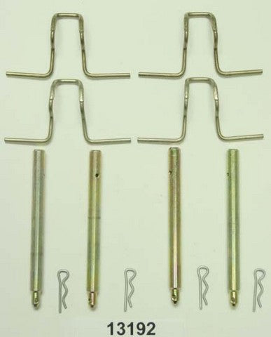 Better Brake Parts Disc Brake Hardware Kit P/N:13192K Fits: Mercedes-benz 200d, Mercedes-benz 220, Mercedes-benz 220d, Mercedes-benz 230, Mercedes-benz 240d, Mercedes-benz 250c, Mercedes-benz 280, Mercedes-benz 280c, Mercedes-benz 280ce - Image 1