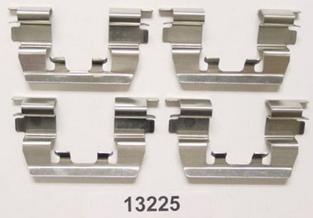 Better Brake Parts Disc Brake Hardware Kit P/N:13225K Fits: Hyundai Accent 05-95, Hyundai Excel 94-88, Hyundai Scoupe 95-91, Mitsubishi Precis 94-88, Subaru Justy 94-90 - Image 1
