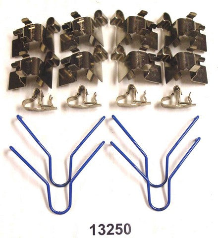 Better Brake Parts Disc Brake Hardware Kit P/N:13250K Fits: Chevrolet Nova, Geo Prizm, Toyota Camry, Toyota Celica, Toyota Corolla, Toyota Mr2, Toyota Paseo, Toyota Previa, Toyota Tercel - Image 1