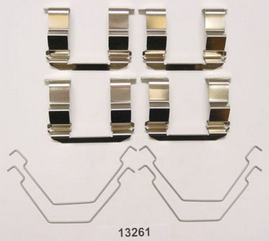 Better Brake Parts Disc Brake Hardware Kit P/N:13261K Fits: Ford Probe 97-93, Mazda 626 02-93, Mazda Mx-6 97-93, Mazda Protege 00-99, Mazda Protege 2003 - Image 1