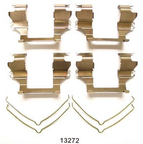 Better Brake Parts Disc Brake Hardware Kit P/N:13272K Fits: Toyota Celica 89-88 - Image 1
