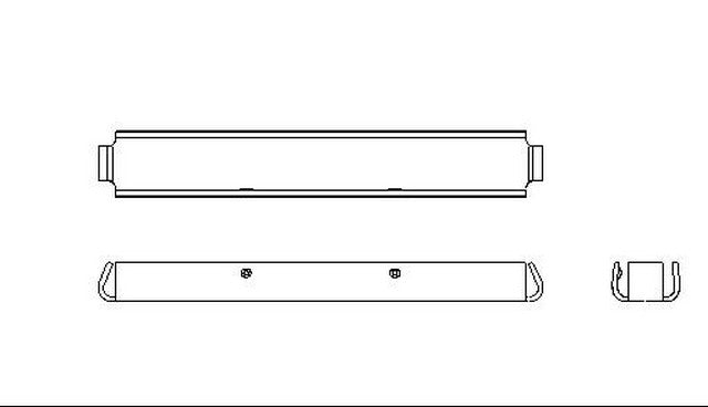 Better Brake Parts Disc Brake Hardware Kit P/N:13288 Fits: Ford F-150 11-04, Lincoln Mark Lt 08-06 - Image 1