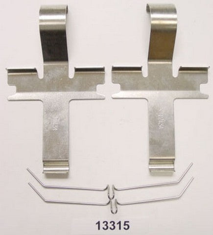 Better Brake Parts Disc Brake Hardware Kit P/N:13315K Fits: Dodge Stealth 96-91, Lexus Lx450 97-96, Mitsubishi 3000gt 99-91, Toyota 4runner 02-92, Toyota Land Cruiser 97-91, Toyota T100 98-93, Toyota Tacoma 04-95 - Image 1