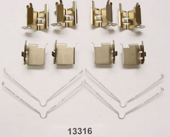 Better Brake Parts Disc Brake Hardware Kit P/N:13316K Fits: Toyota Camry 01-97 - Image 1
