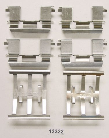 Better Brake Parts Disc Brake Hardware Kit P/N:13322K Fits: Acura Legend 95-93, Acura Nsx 05-91 - Image 1