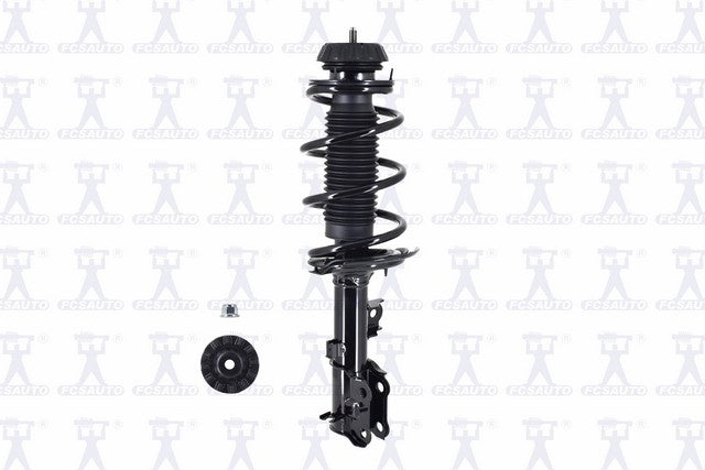 Focus Auto Parts Suspension Strut and Coil Spring Assembly P/N:1333497R Fits: Hyundai Accent 17-12, Kia Rio 17-12 - Image 4