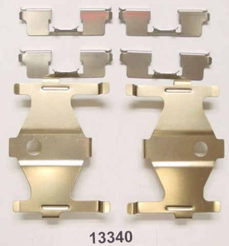 Better Brake Parts Disc Brake Hardware Kit P/N:13340K Fits: Hyundai Elantra 06-94, Hyundai Sonata 98-95, Hyundai Tiburon 01-97, Hyundai Tiburon 08-03, Kia Spectra 09-05, Kia Spectra5 09-05, Nissan Maxima 90-89, Nissan Stanza 92-90 - Image 1