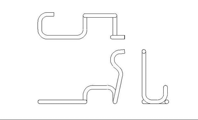Better Brake Parts Disc Brake Pad Spring P/N:13375 Fits: Mitsubishi Montero Sport 04-97, Pontiac Vibe 06-03 - Image 1