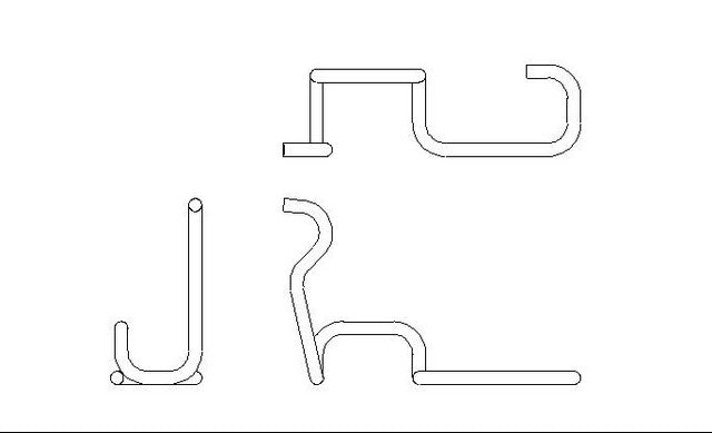 Better Brake Parts Disc Brake Pad Spring P/N:13376 Fits: Mitsubishi Montero Sport 04-97, Pontiac Vibe 06-03 - Image 1