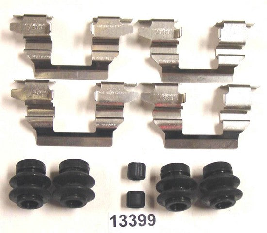 Better Brake Parts Disc Brake Hardware Kit P/N:13399K Fits: Infiniti Ex35, Infiniti Ex37, Infiniti Fx35, Infiniti Fx37, Infiniti Fx45, Infiniti G25, Infiniti G35, Infiniti G37, Infiniti Jx35, Infiniti M35 - Image 1